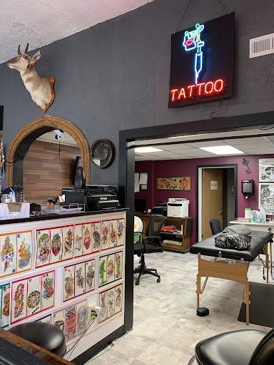 Explore foot print tattoo ideas, creative tattoo ideas in Milwaukee, available at Bay Street Tattoo Co.