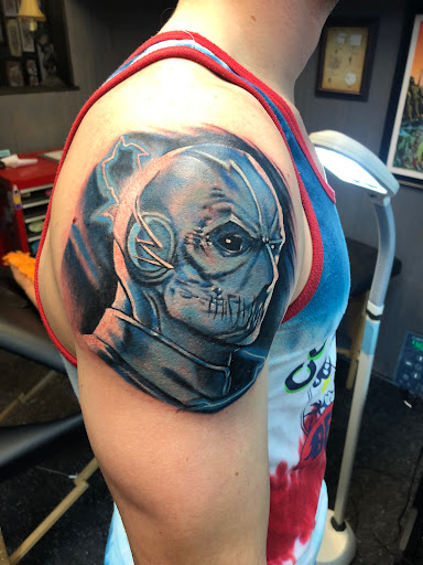 Explore oklahoma tattoo ideas, creative tattoo ideas in Hannibal, available at Two Fathoms Tattoo
