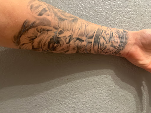 Explore broken hearted tattoo ideas, creative tattoo ideas in Plano, available at 2Groovy Studios