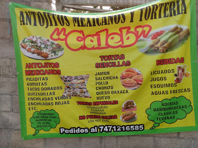 Torteria y antojitos mexicanos 'Caleb'