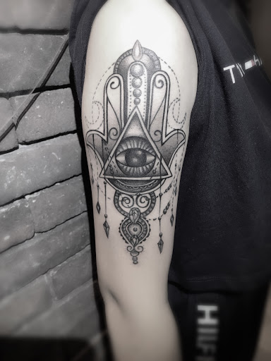 Explore longitude and latitude tattoo ideas, creative tattoo ideas in El Monte, available at Baron Art Tattoo & Piercing Studio El Monte