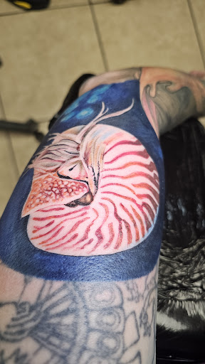 Explore name tattoo placement ideas, creative tattoo ideas in Odessa, available at Evil Ink Tattoo