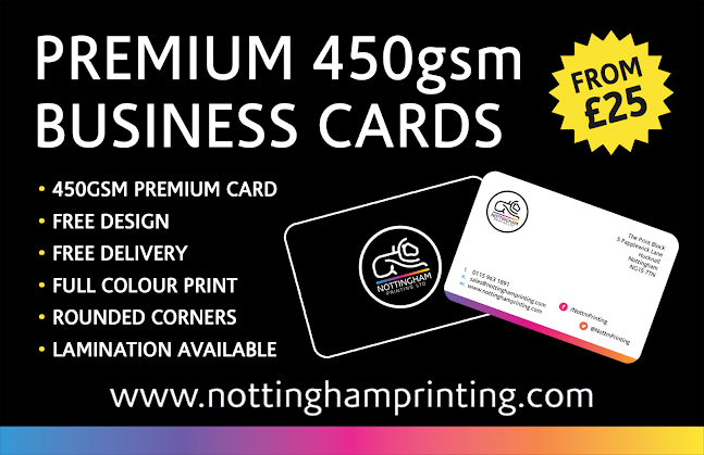 Nottingham Printing Limited Open Times
