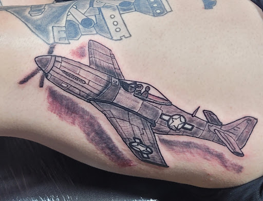 Explore rapper tattoo ideas, creative tattoo ideas in Meridian, available at SK-Tattoo1