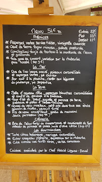 Restaurant Pavillon Montsouris à Paris (la carte)