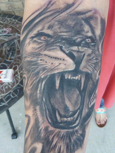 Explore tattoos behind ear ideas, creative tattoo ideas in Ashland, available at Midnite Society Tattoos-in Ashland KY