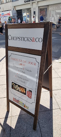 Restaurant chinois Chopsticks & Co gambetta à Lille (le menu)