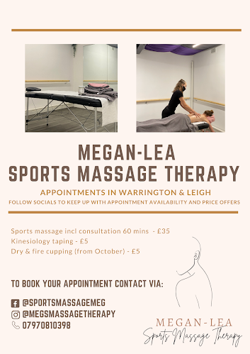 Reviews of Megan-Lea Sports Massage Therapy in Warrington - Massage therapist