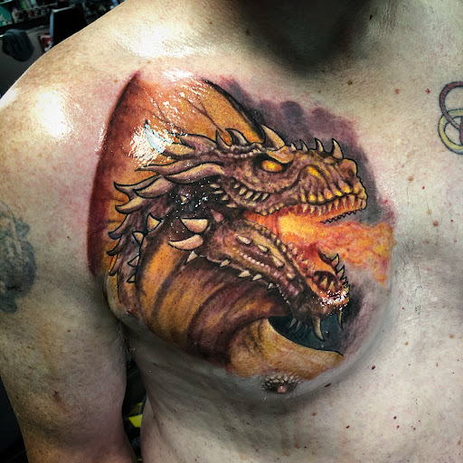 Explore small witch tattoo ideas, creative tattoo ideas in Forney, available at Royal Circle Tattoo studio