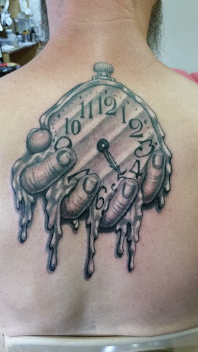 Explore jackalope tattoo ideas, creative tattoo ideas in North Woodstock, available at Kellys Tattoo