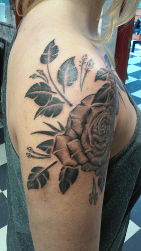 Explore simple horse tattoo ideas, creative tattoo ideas in Asheville, available at Aacross The Skin Tattoo Shop