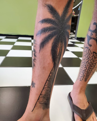 Explore flower tattoo ideas, creative tattoo ideas in Jupiter, available at Moth And Moon Tattoo