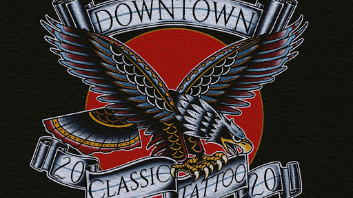 Explore american traditional elbow tattoo ideas, creative tattoo ideas in Paducah, available at Downtown Classic Tattoo