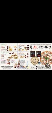 Pizza AL FORNO à Clamart carte