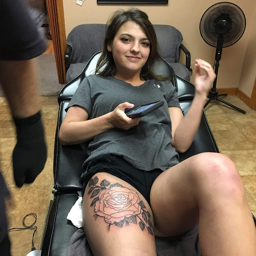 Explore lotus flower tattoo ideas, creative tattoo ideas in Conway, available at Primal Urge Tattoos