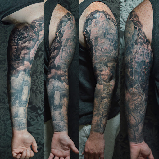 Explore brown pride tattoo ideas, creative tattoo ideas in Saint Albans, available at 181 Tattoo