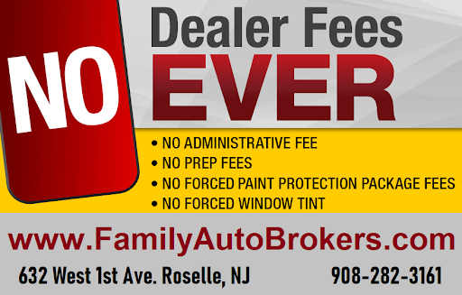 Used Car Dealer «Family Auto Brokers», reviews and photos, 632 W 1st Ave, Roselle, NJ 07203, USA
