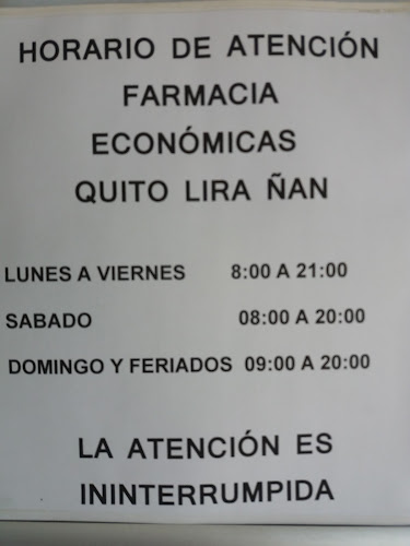 Farmacia Economica Lira Ñan - Farmacia