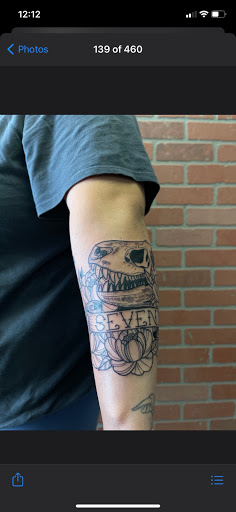 Explore star wars sleeve tattoo ideas, creative tattoo ideas in Modesto, available at Dying Art Tattoo