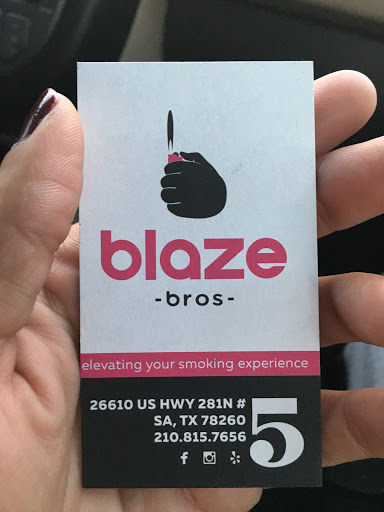 Tobacco Shop «Blaze Bros Smoke Shop», reviews and photos, 26610 US-281 #5, San Antonio, TX 78260, USA