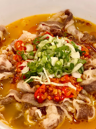 剁椒肥牛麵 Chopped Chili Beef Noodles