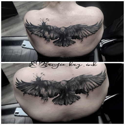 Explore tattoo ideas for memorial of mother, creative tattoo ideas in Casper, available at Luna & Lotus Amethyst Ink Angie Kay