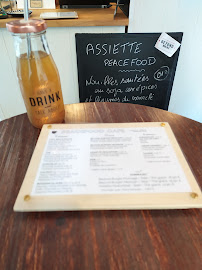 Carte du Peacefood Café à Montpellier