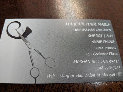 Hair Salon «Mayfair Hair & Nail Salon», reviews and photos, 104 Cochrane Plaza, Morgan Hill, CA 95037, USA