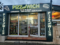 Menu / carte de Pizzandwich à Six-Fours-les-Plages