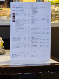 Menu / carte de Café Middelberg à Aachen