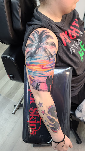 Explore the crow movie tattoo ideas, creative tattoo ideas in Cuyahoga Falls, available at Sick Skins Skin Art Studio