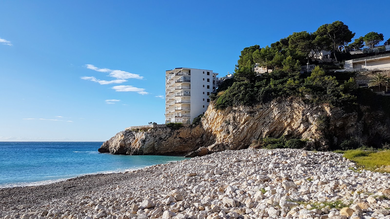 Photo de Cala el Reguerot zone des équipements