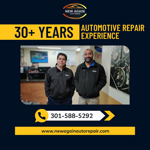 Auto Repair Shop «New Again Auto Repair», reviews and photos, 9200 Talbot Ave, Silver Spring, MD 20910, USA