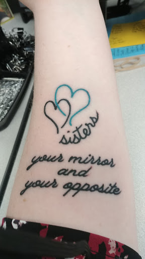 Explore lover tattoo ideas, creative tattoo ideas in Huntsville, available at Blacktide Tattoo Co.