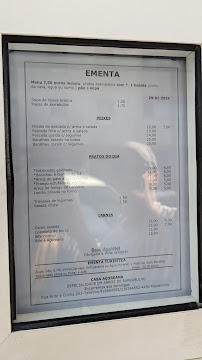 Restaurant portugais Restaurante Casa Açoreana à Matosinhos (le menu)