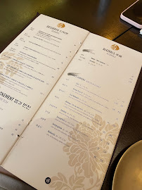 Soon à Paris menu