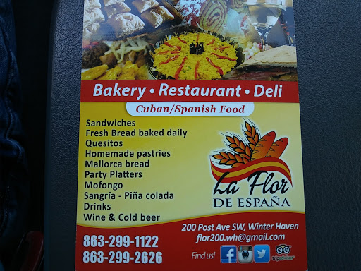 Bakery «La Flor De Espana Bakery & Restaurant», reviews and photos, 200 Post Ave SW, Winter Haven, FL 33880, USA