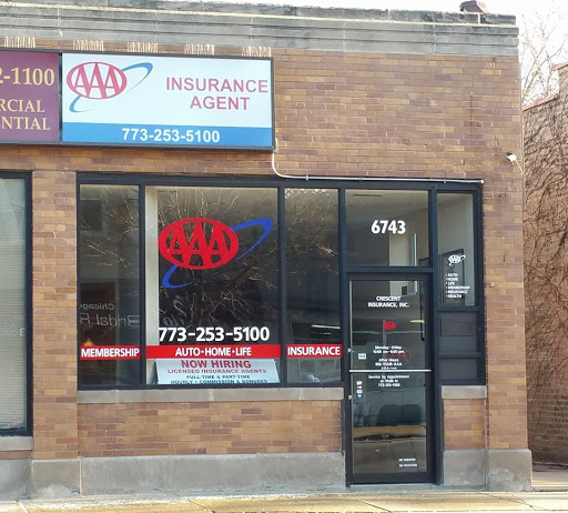 AAA Insurance - Crescent Insurance, 6743 W Belmont Ave, Chicago, IL 60634