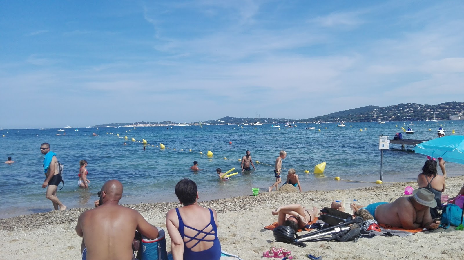 Photo of Grimaud Beach and the settlement