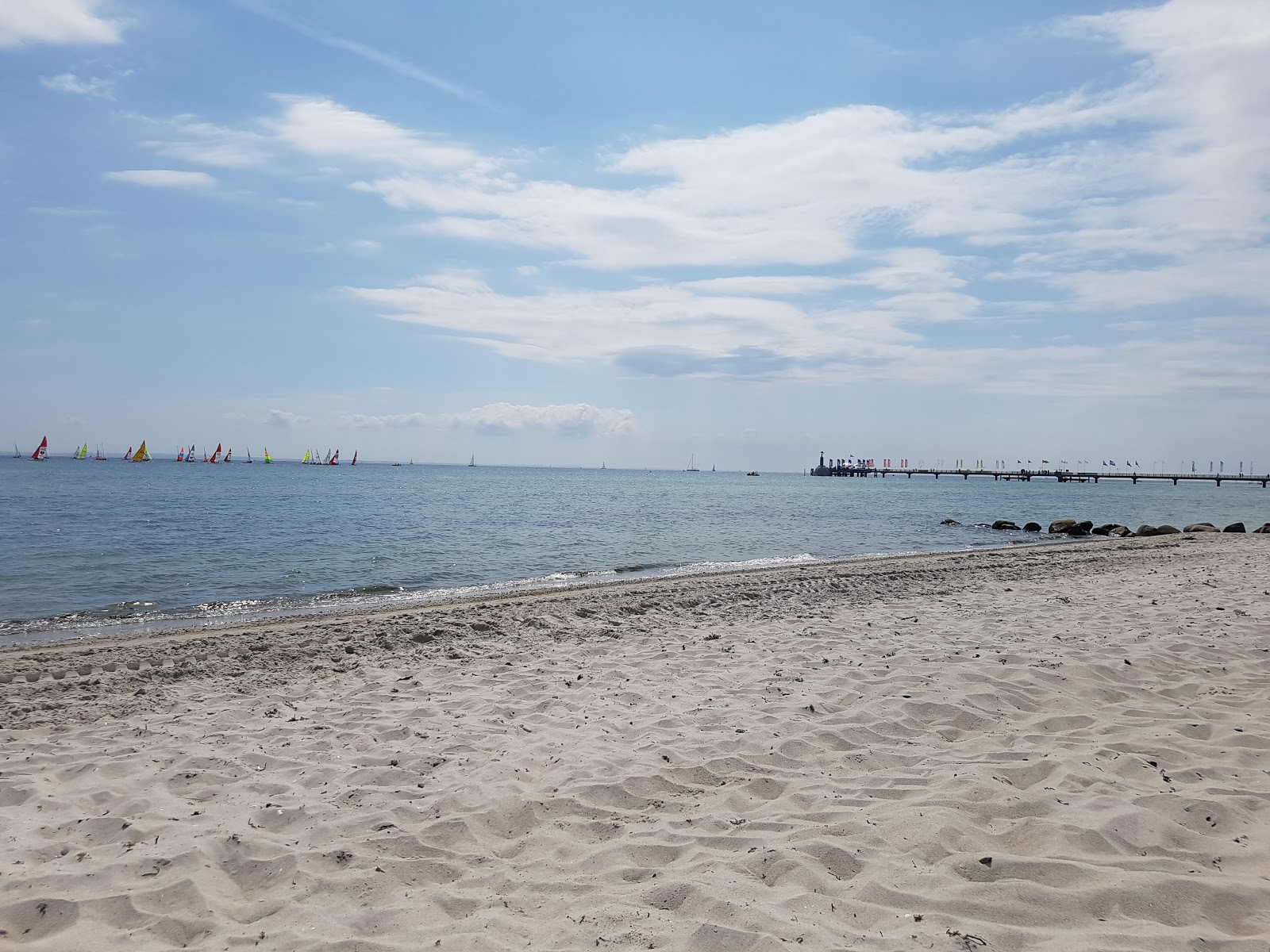 Foto av Gromitz strand - populär plats bland avkopplingskännare