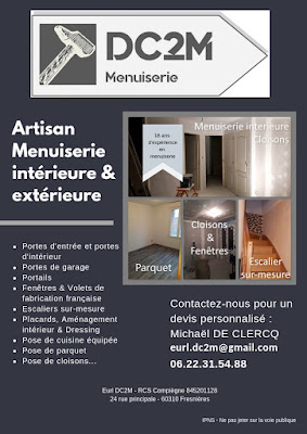 DC2M Menuiserie à Fresnières