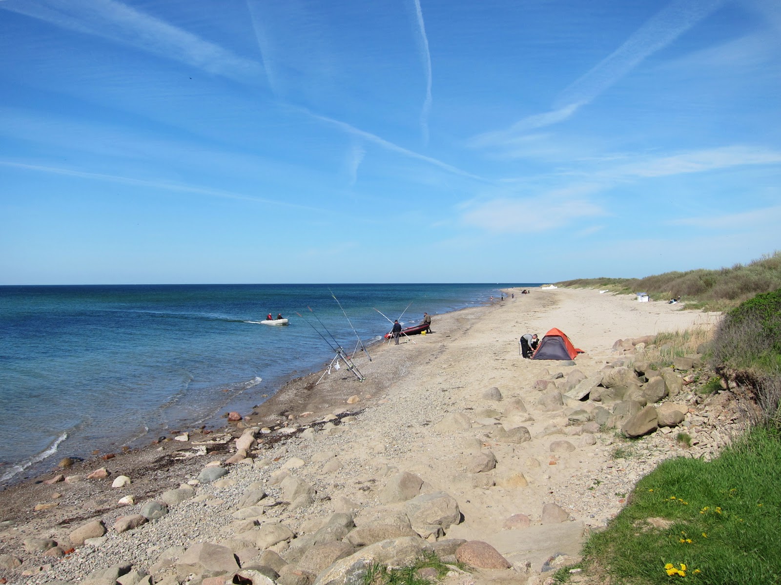 Zdjęcie Strand Kagsdorf z powierzchnią beżowy piasek