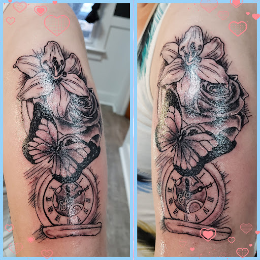 Explore tattoo ideas palm trees, creative tattoo ideas in Bloomsburg, available at Tuccis Tattoo & Piercings Studio