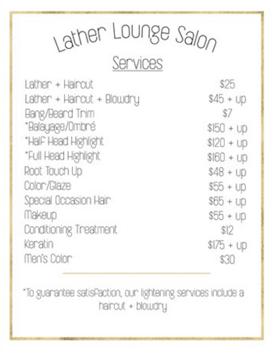 Hair Salon «Lather Lounge Salon», reviews and photos, 1300 N Rte 17, Ramsey, NJ 07446, USA