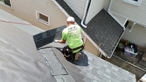 Roofing Contractor «New Edge Improvement Roofing Companies Chicago», reviews and photos, 7151 W Belmont Ave, Chicago, IL 60634, USA
