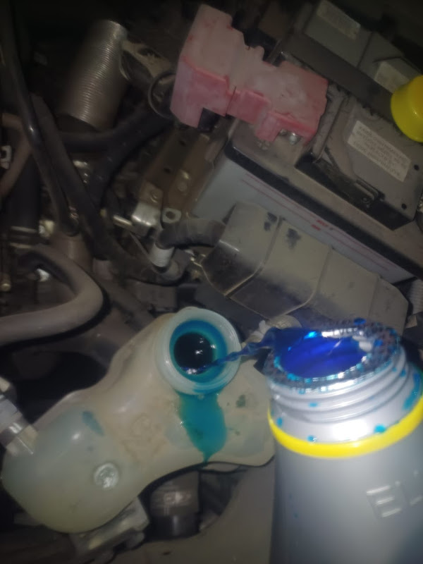 Coolant Refill Service