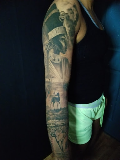 Explore tattoo ideas for covering up name, creative tattoo ideas in Pueblo, available at Spellbound Electric Tattoos