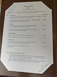 Hôtel Restaurant Le Rive Gauche à Joigny menu