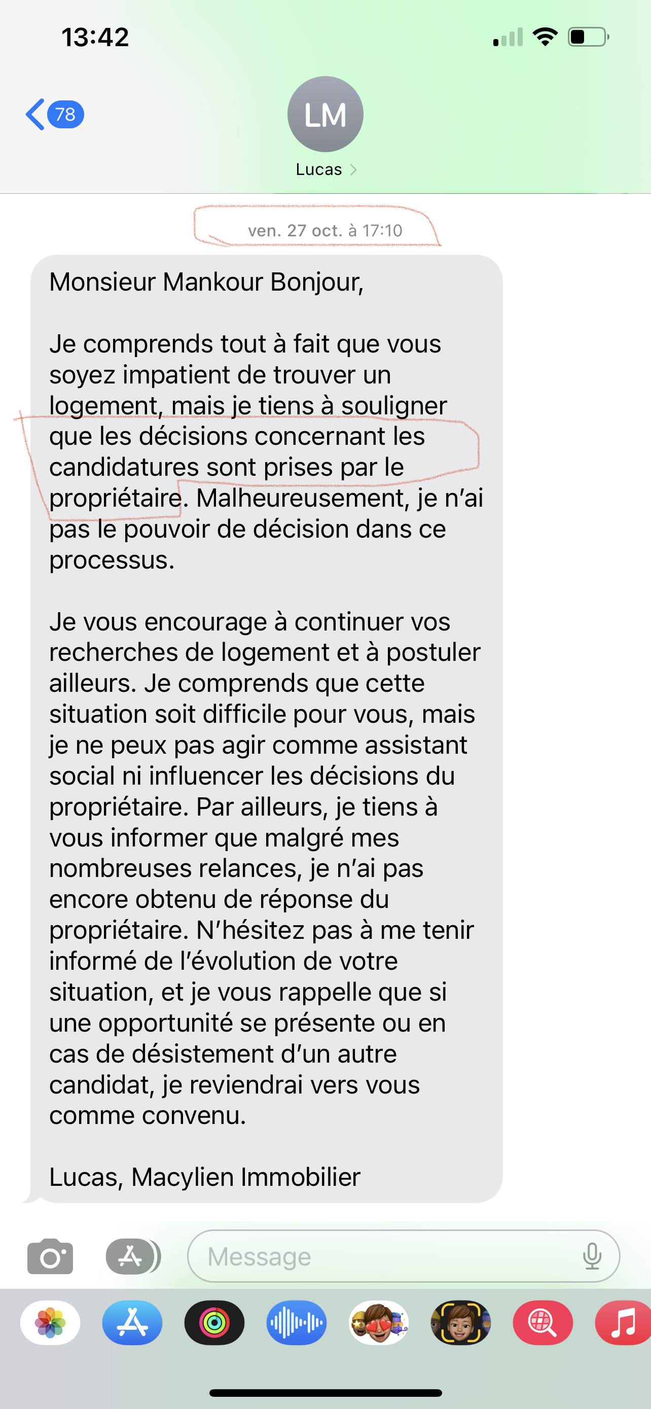 Photo n° 1 de l'avis de Mankour.i fait le 07/11/2023 à 14:53