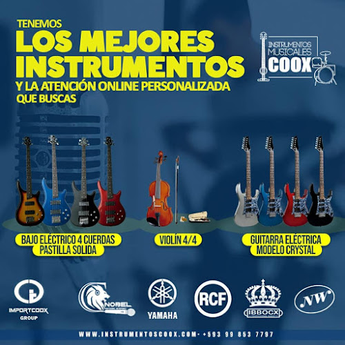 Instrumentos Musicales Coox - Tienda de instrumentos musicales